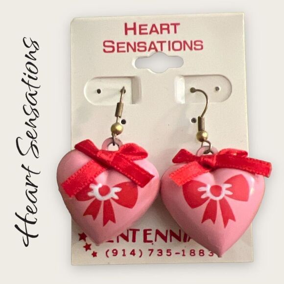 Heart Sensations 80’s Bell Earrings - Picture 1 of 7